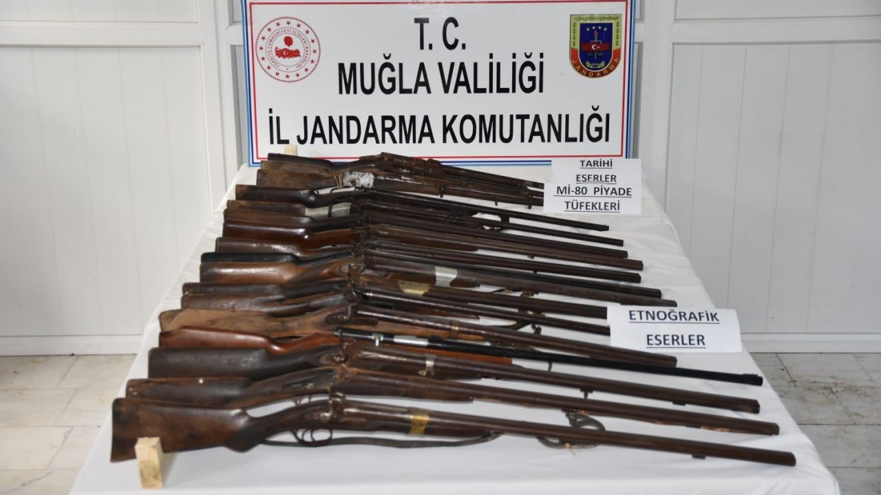 Yatağan'da Tarihi Tüfek Operasyonu