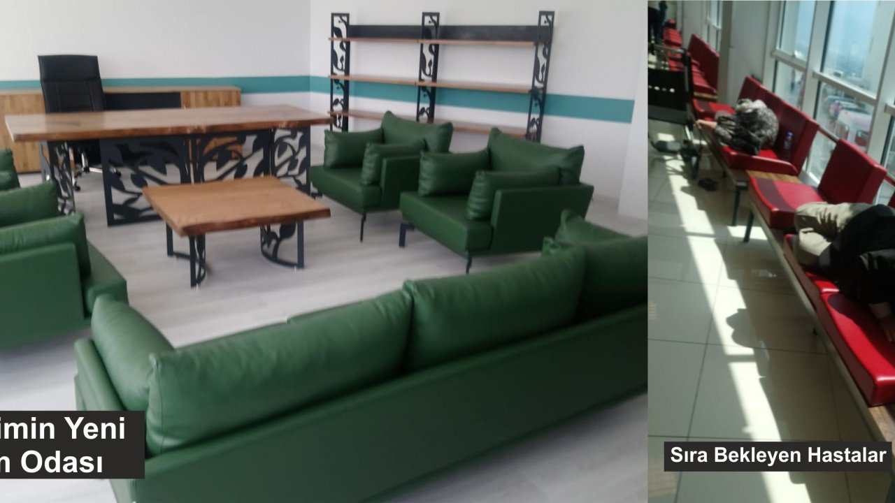 BAŞHEKİME ULTRA LÜKS MAKAM ODASI!