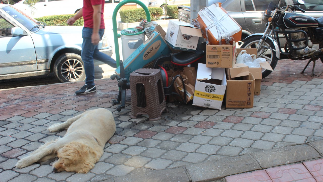 Kaldırımlar Çöp İşgali Altında !