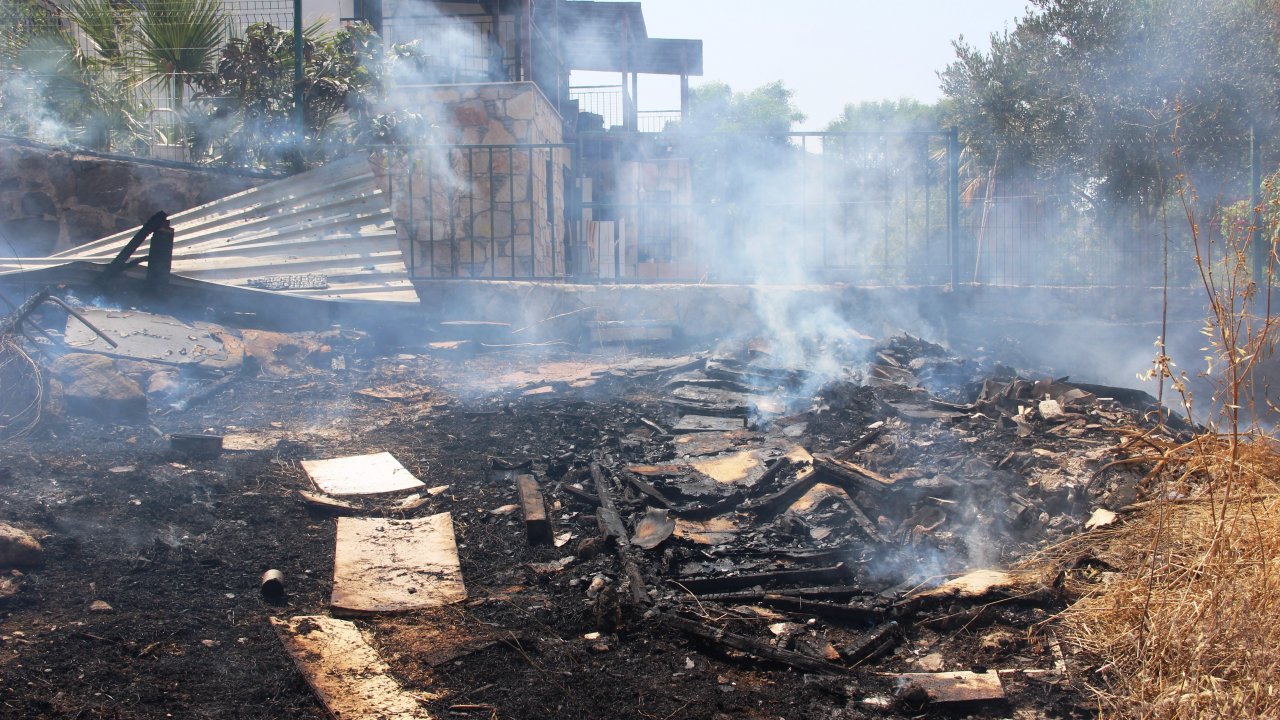 Lüks Sitelerin Bulunduğu Arazide Tüp Patladı  