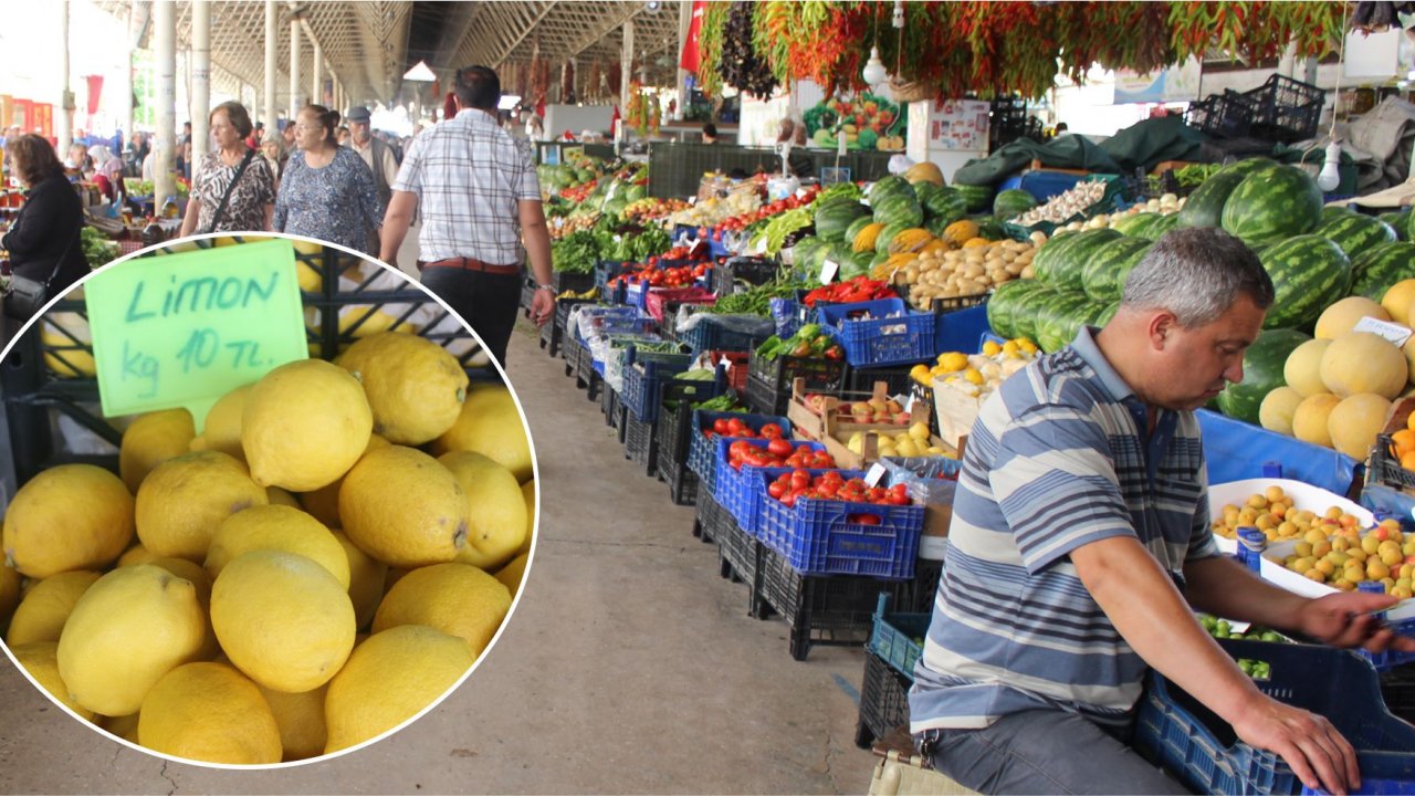 Limonun Kilosu 10 Lira Oldu