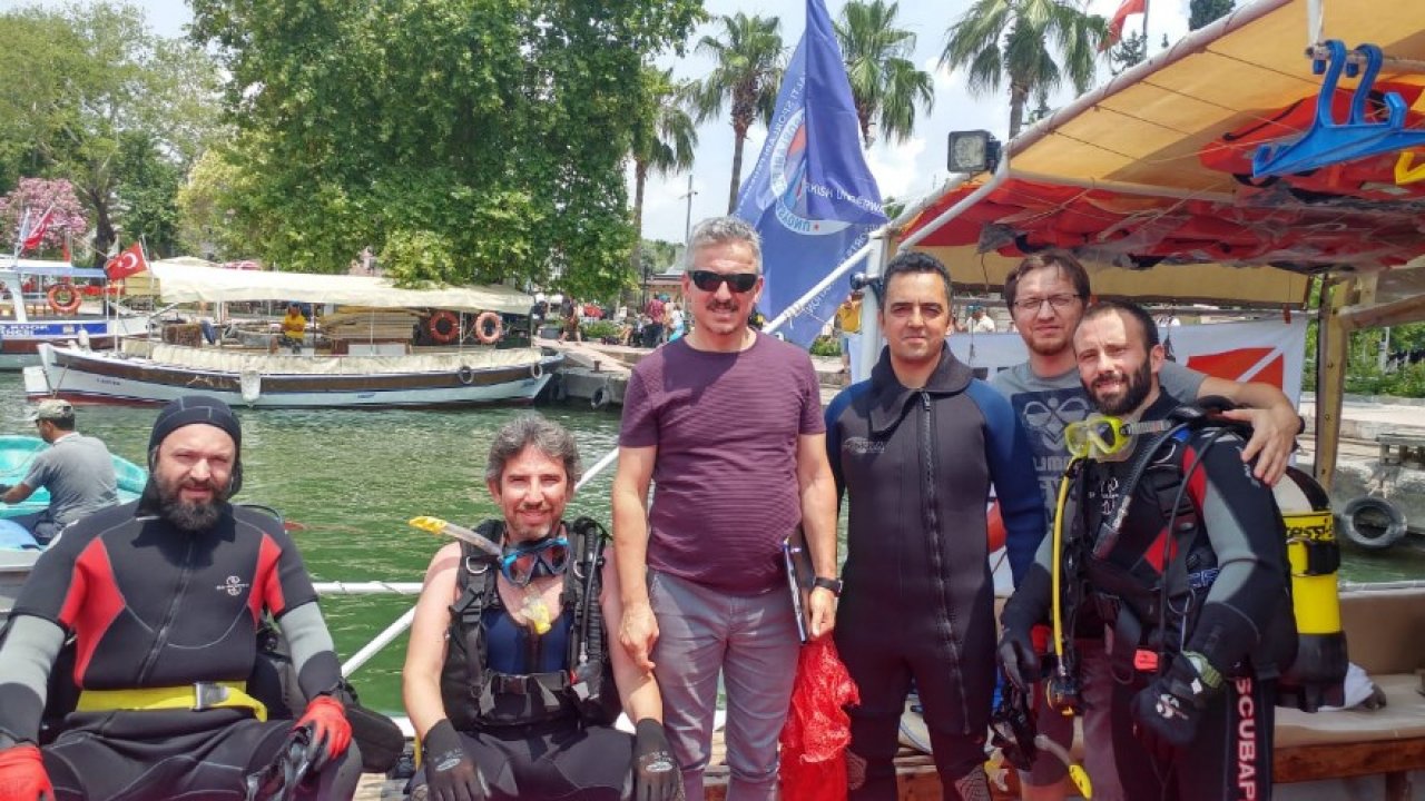 Dalyan kıyı dibi usturmaça ile dolmuş