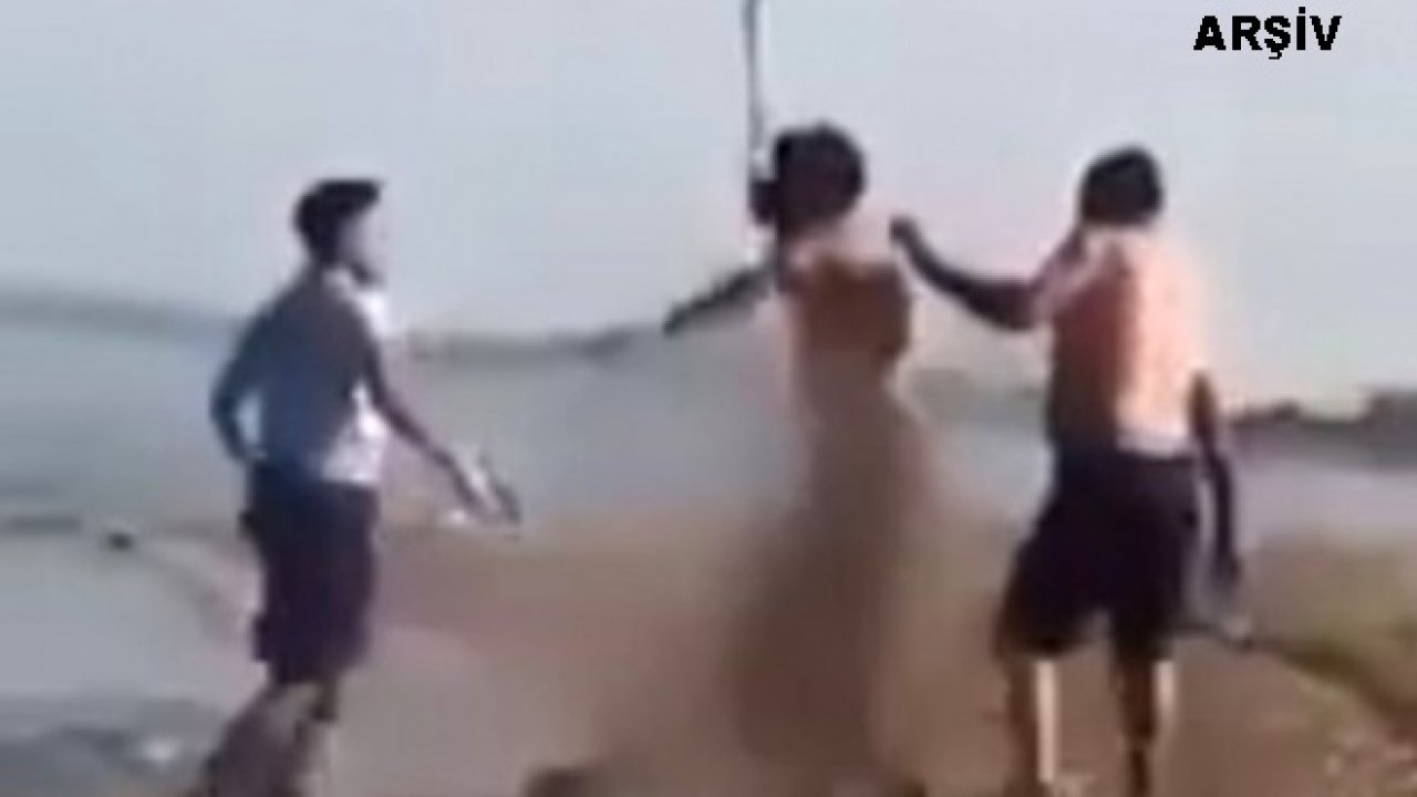 Plajda Şortunu Çıkaran Şahısa Meydan Dayağı  
