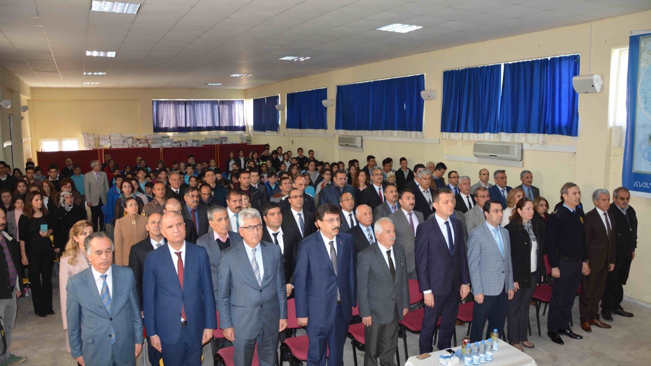 Ortaca'da İstiklal Marşının Kabulü ve Mehmet Akif Ersoy'u Anma Günü etkinliği