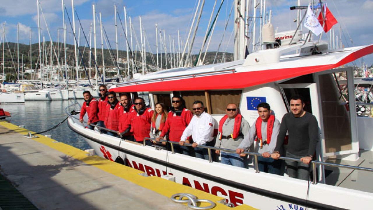 AB'den 400 bin Euro’luk deniz ambulansı