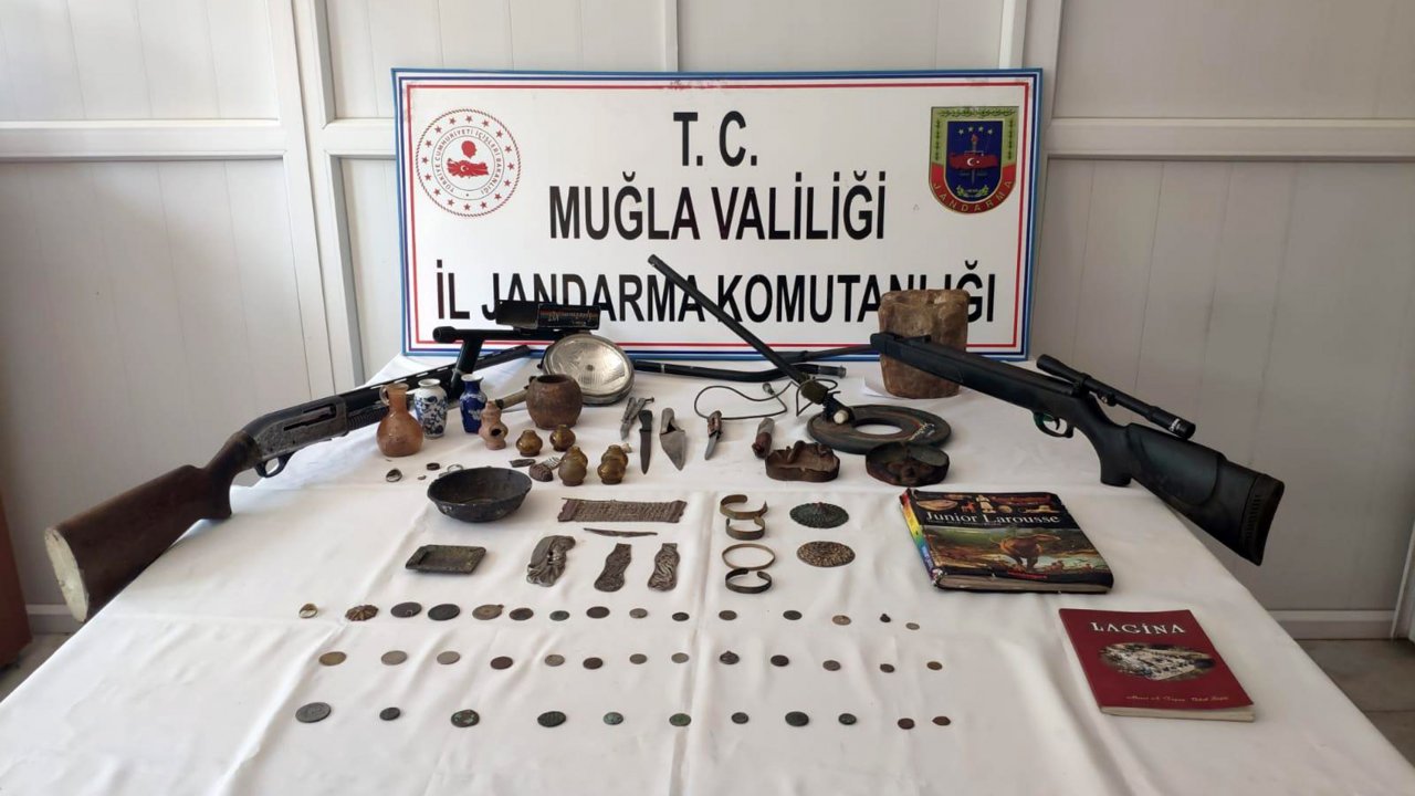 Yatağan’da Tarihi Eser Operasyonu