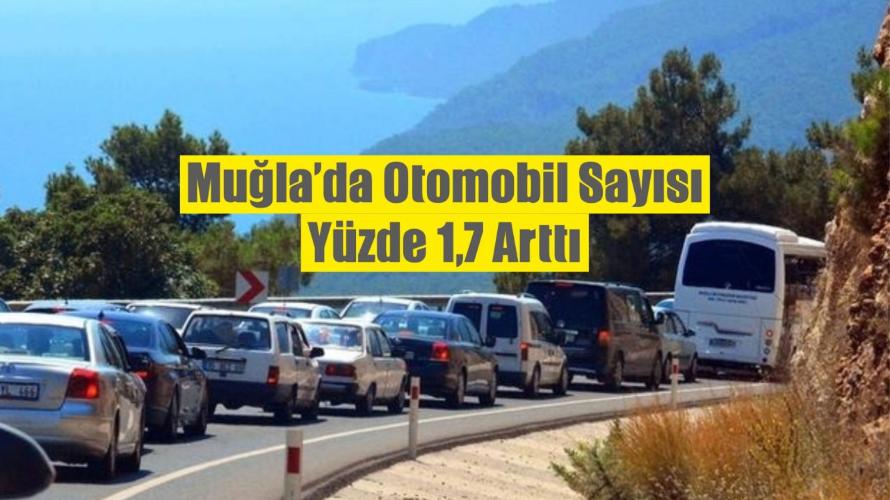 Muğla'da Araç Sayısı 499 Bin 840’a Ulaştı