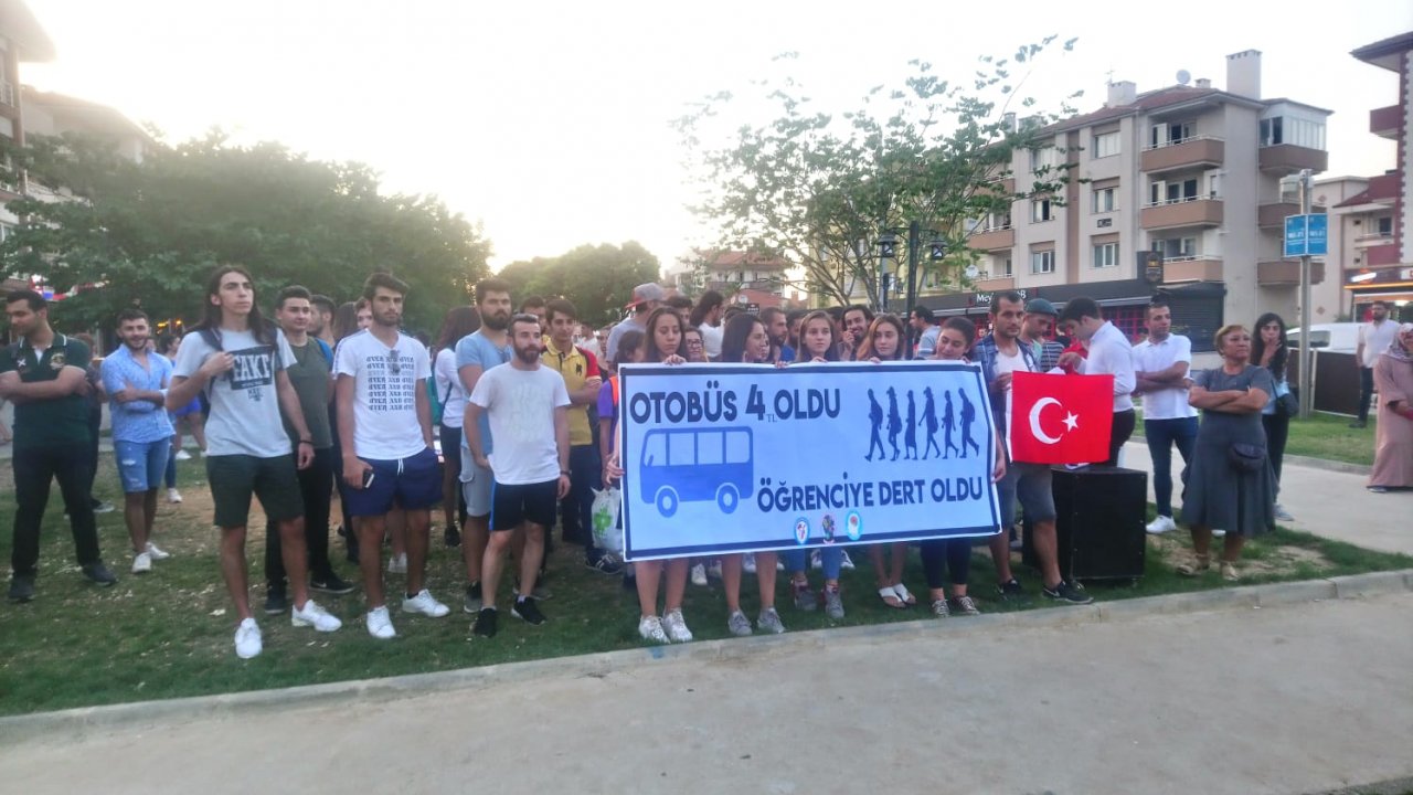 Öğrencilerden Zam Protestosu