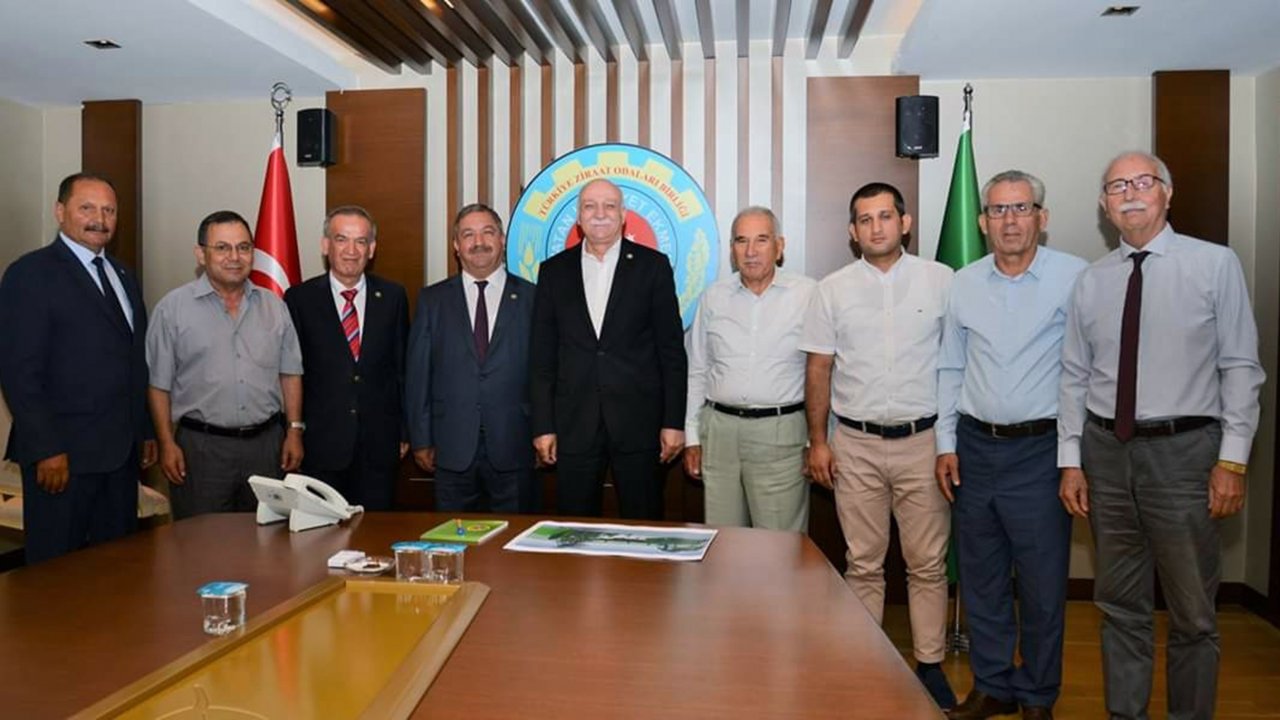 Ziraat Odası Başkanlarından Ankara Ziyareti