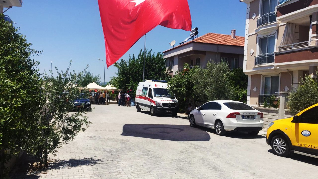 ŞEHİDİN BABA OCAĞINA ATEŞ DÜŞTÜ