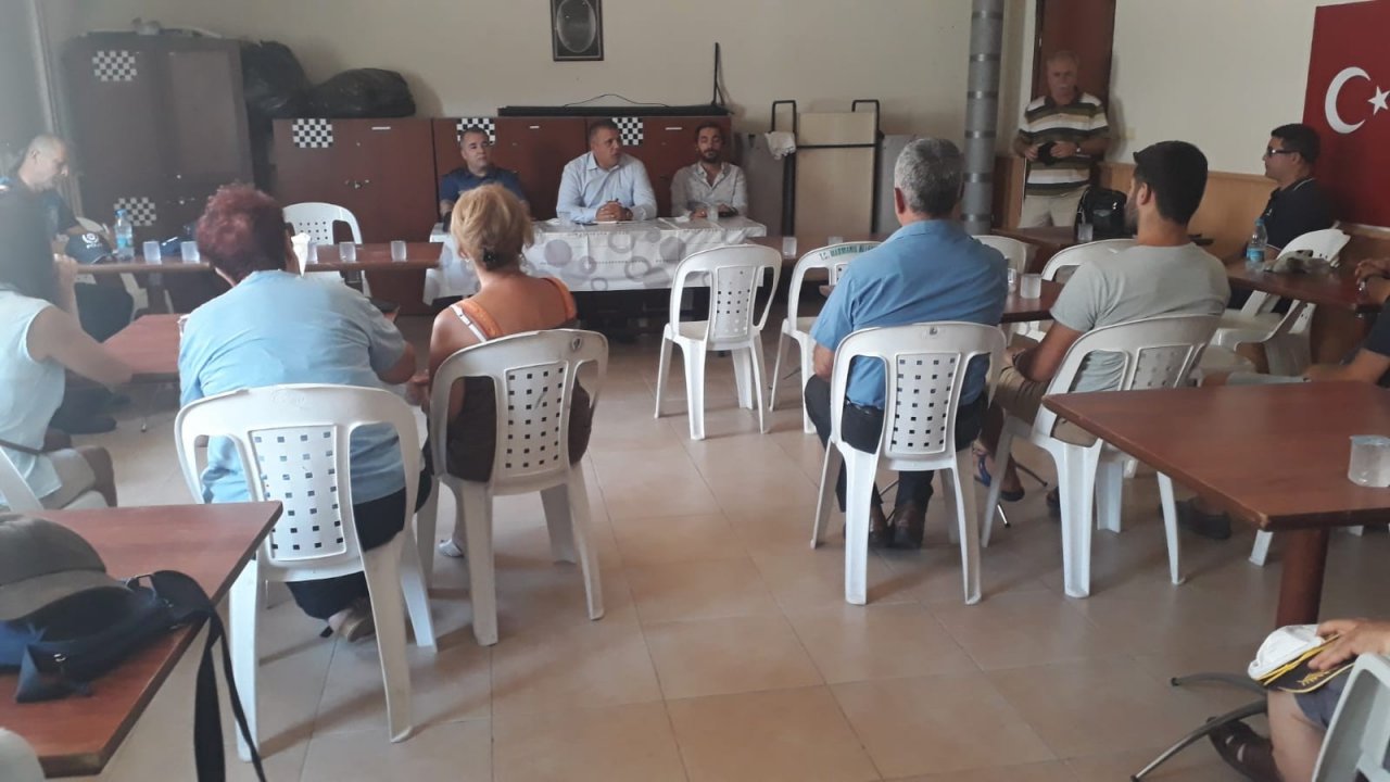 Marmaris’te Polis Halk Buluşmaları Devam Ediyor  