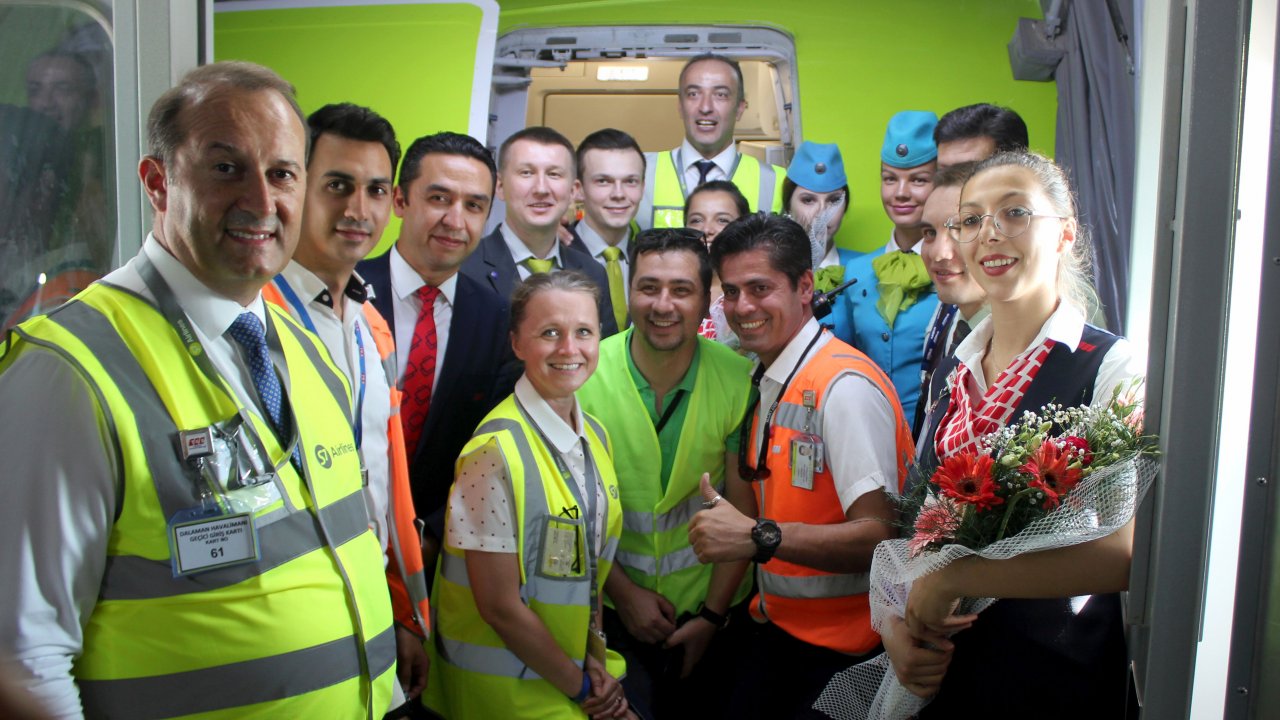 S7 Airlines Moskova-Dalaman Uçuşları Başladı