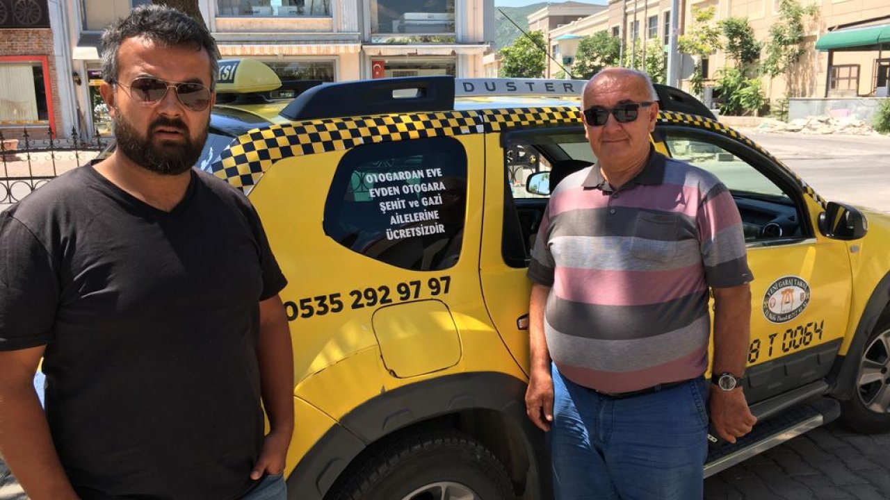 Taksicilerden Şehit ve Gazilere Vefa Örneği