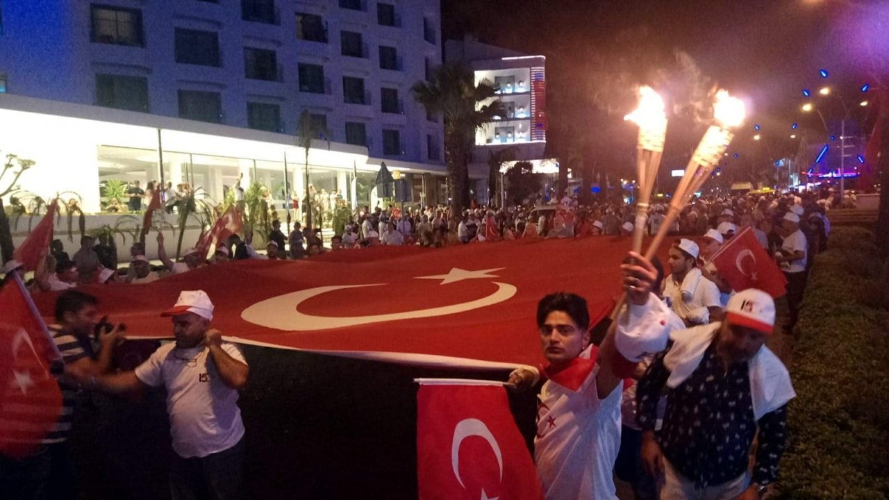 15 Temmuz’un Kilit Noktası Marmaris’te Demokrasi Seli  