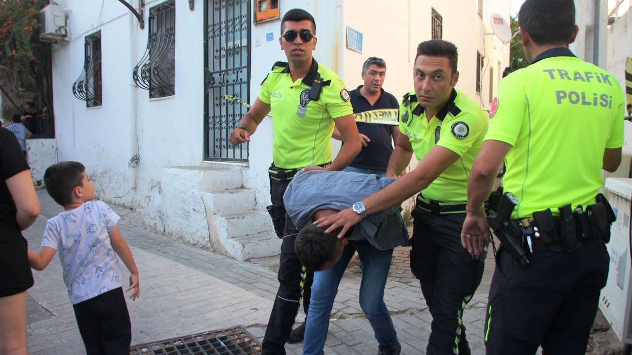 Bodrum’da Ekipleri Alarma Geçiren Patlama