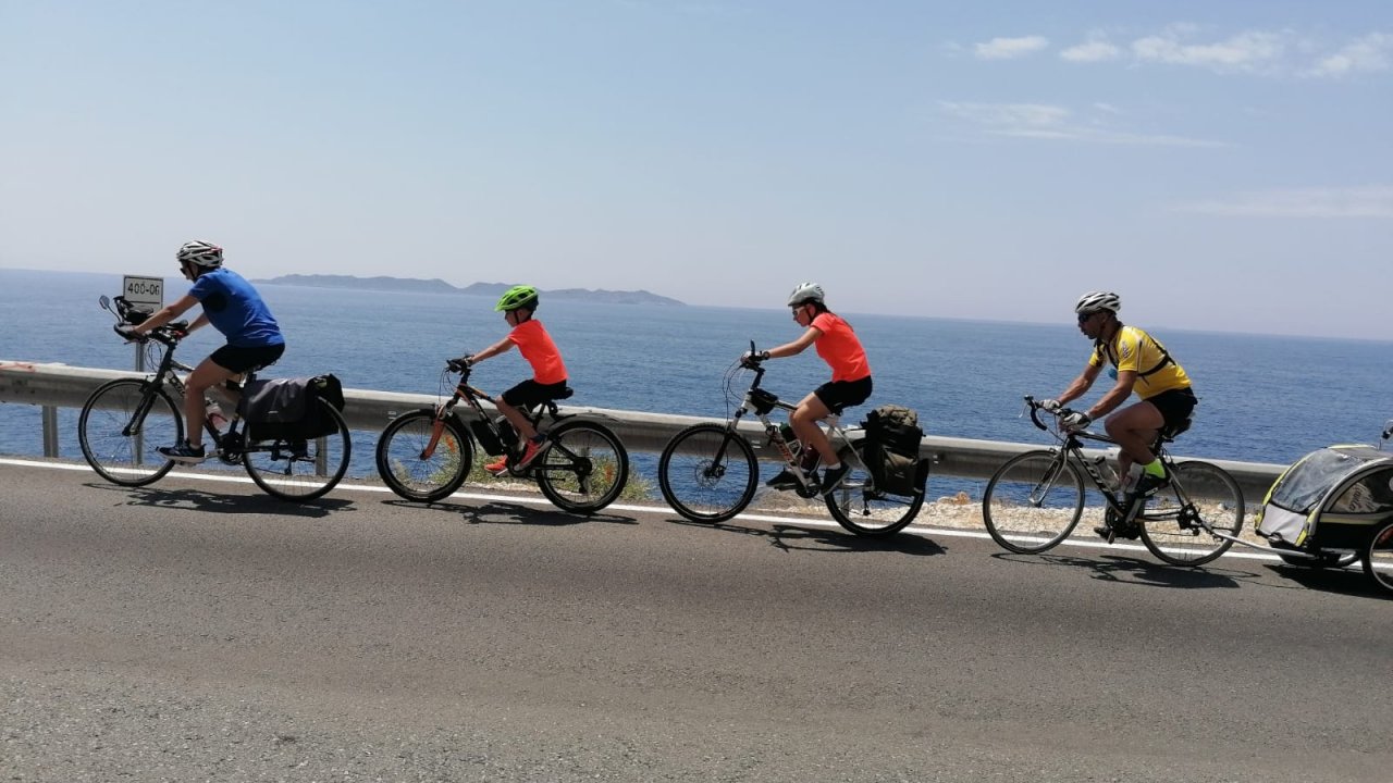 Muğla’dan, Tarihin Sıfır Noktasına Bisikletle Gidiyorlar