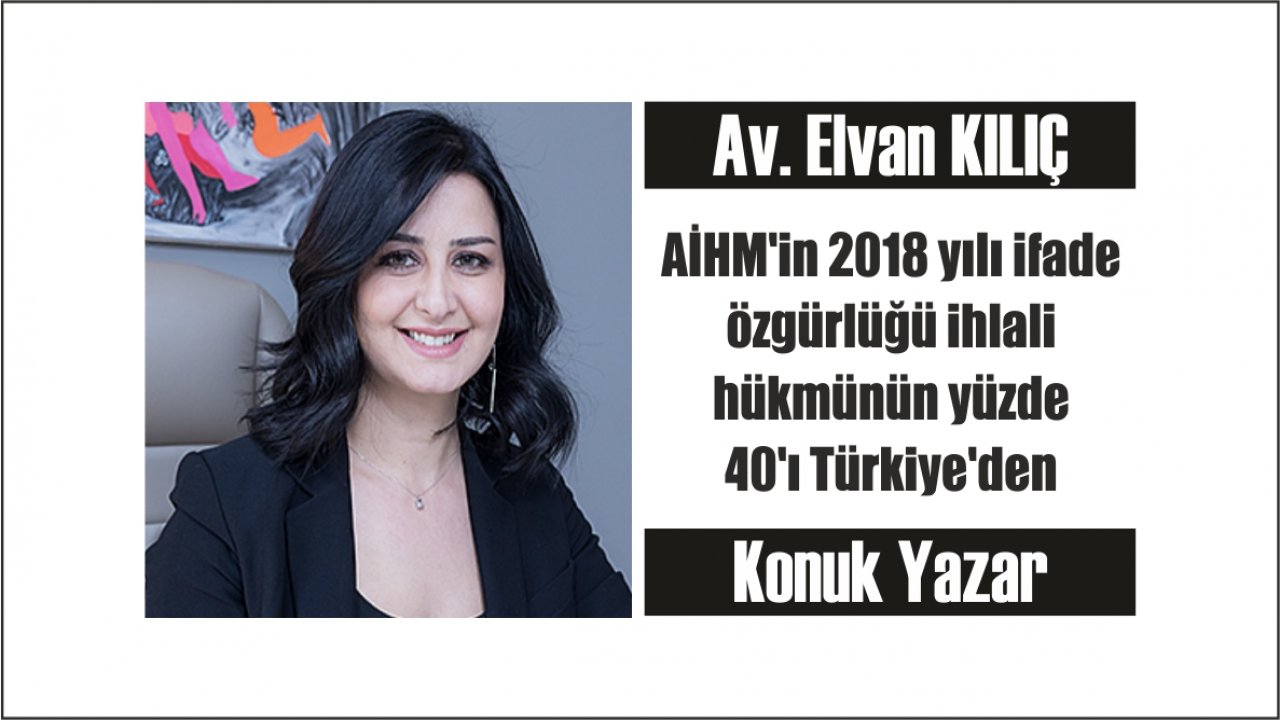 AİHM’in 2018 yılı ifade özgürlüğü ihlali hükmünün yüzde 40’ı Türkiye’den