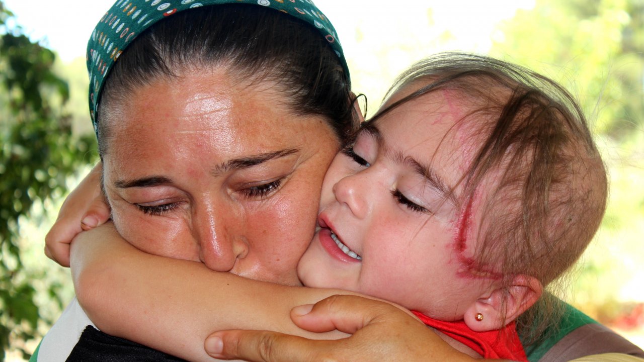 Bir Anlık Dikkatsizlik Minik Ezginaz'a Dehşeti Yaşattı