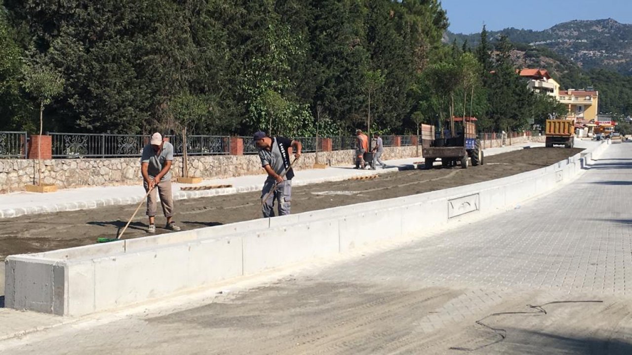 Beldibi’nden Modern Cadde Çalışması