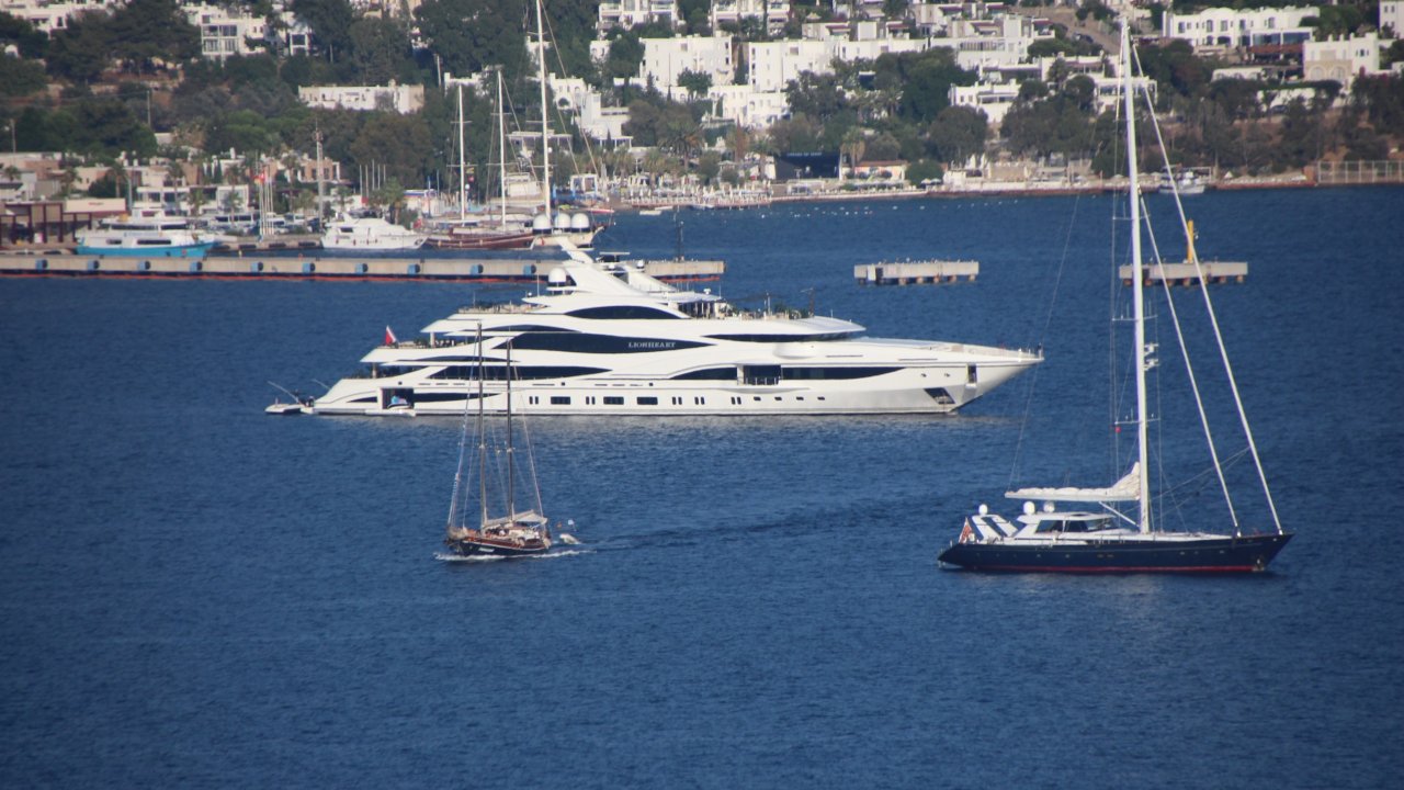 150 milyon Dolarlık “Lionheart” Bodrum’da