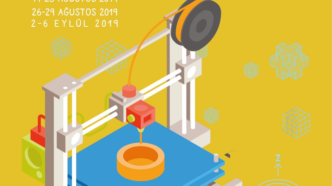 Kodlama ve Robotik ile 3 Boyutlu Tasarım Atölyesi Başvuruları İçin Son Gün Bugün