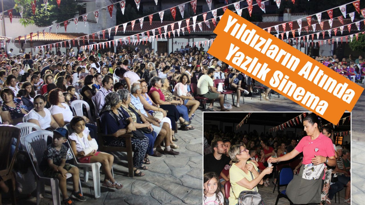 MENTEŞE BELEDİYESİ'NDEN YAZLIK SİNEMA