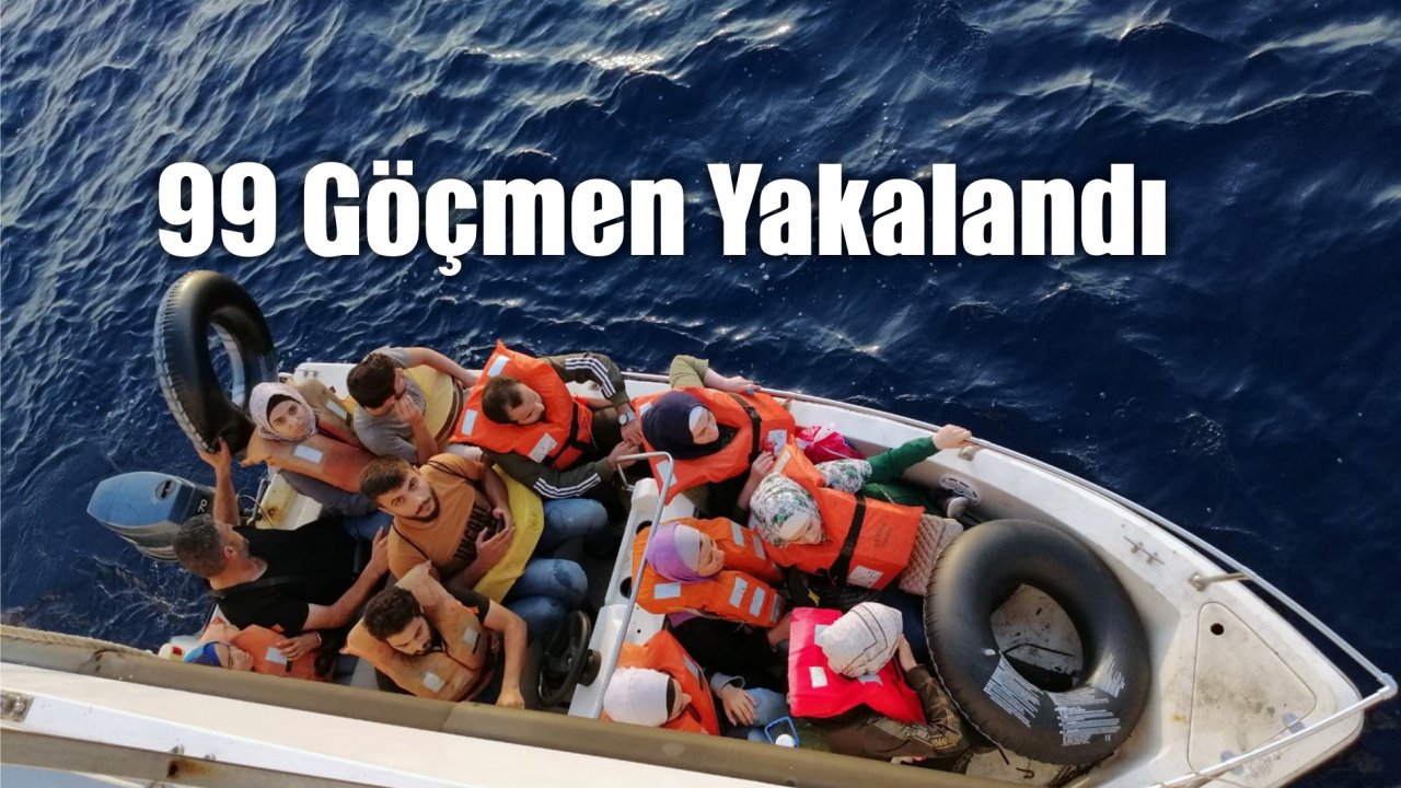 Muğla ve Aydın’da 99 Göçmen Yakalandı