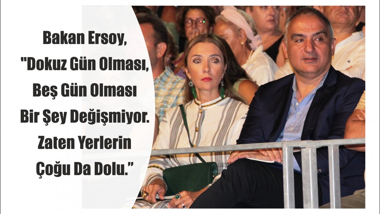 Bakan Ersoy’dan 9 Günlük Bayram Tatili Açıklaması