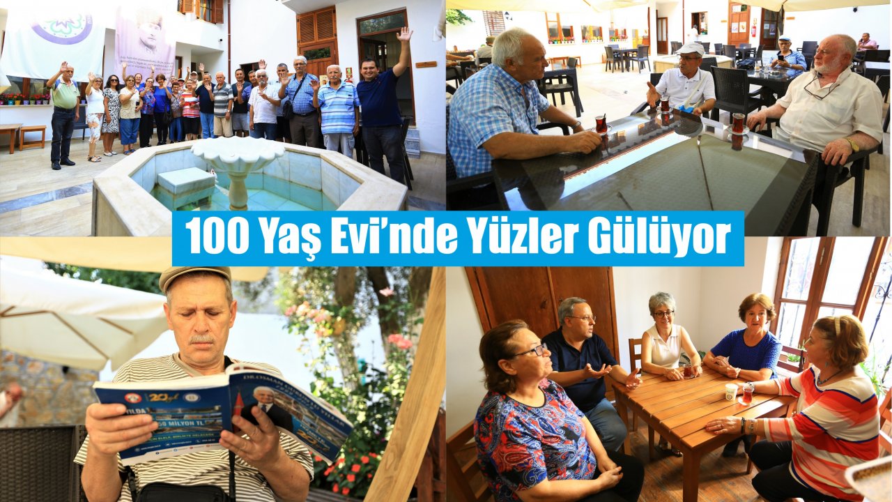 100 Yaş Evi’nde Yüzler Gülüyor