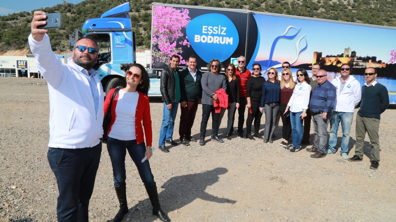Bodrum Tanıtım Tırı yola çıktı