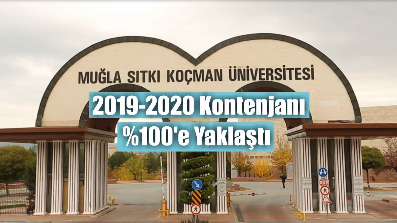 MSKÜ'nde KONTENJAN YÜZDE 100'e YAKLAŞTI