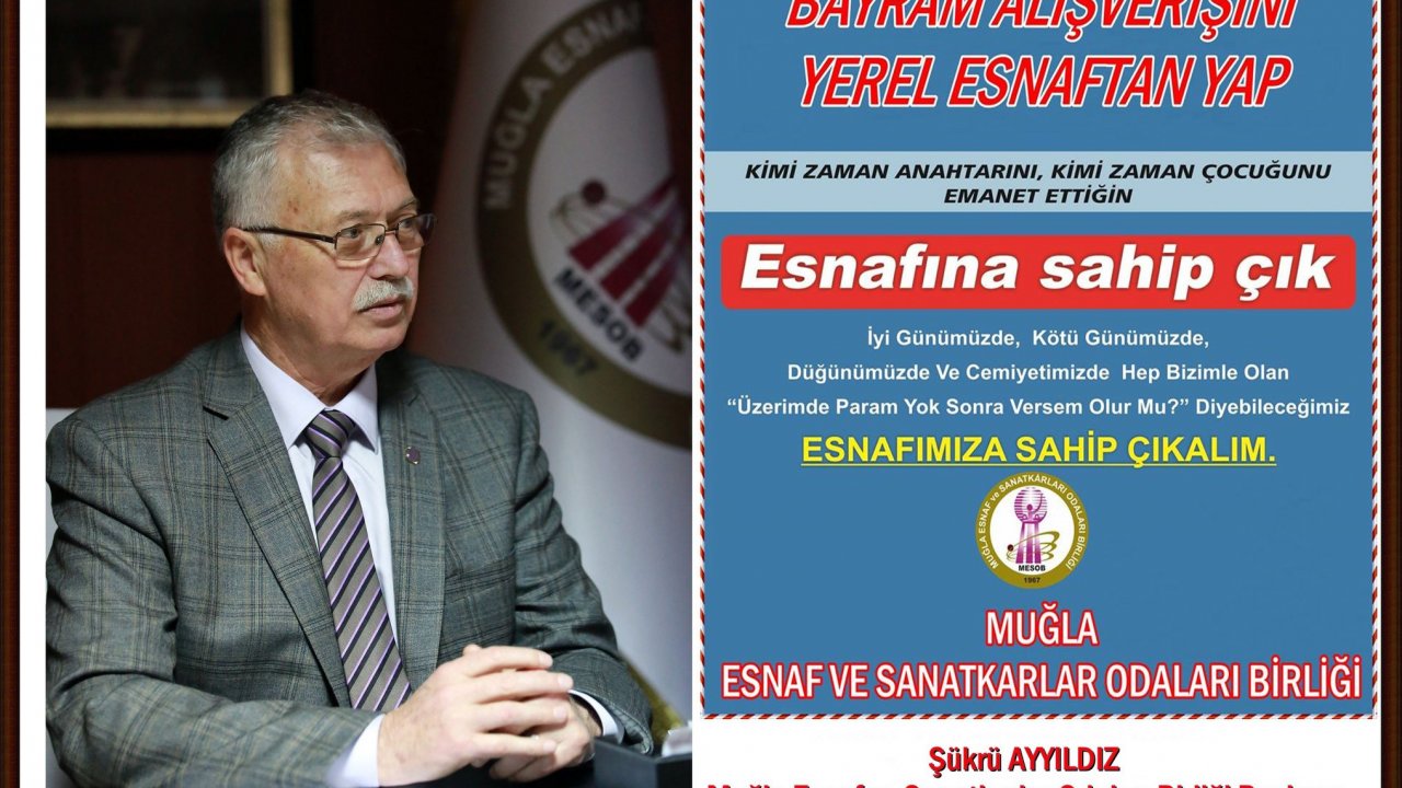 Şükrü Ayyıldız; “Muğla'nın Parası Muğla'da Kalsın”