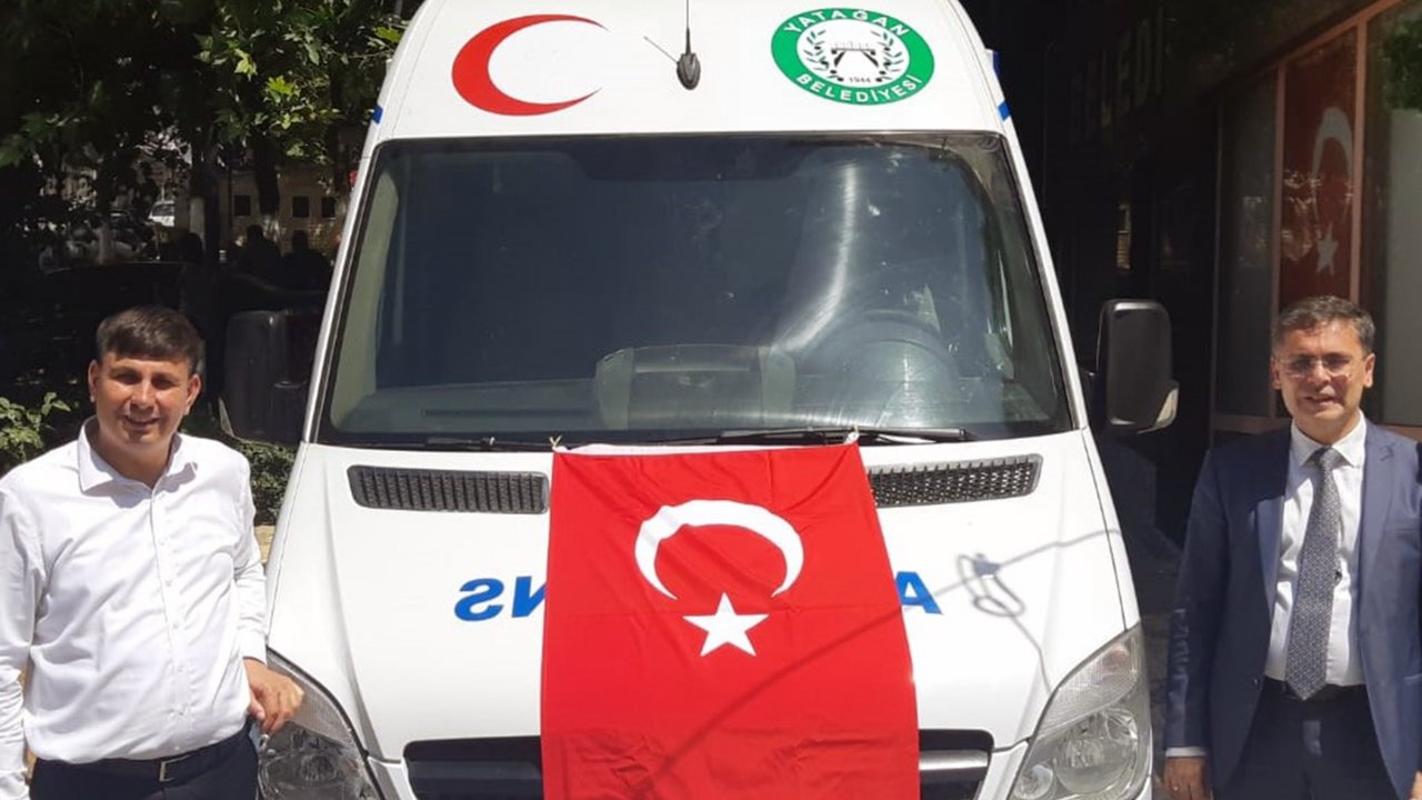 Yatağan Belediyesine Hasta Nakil Aracı  