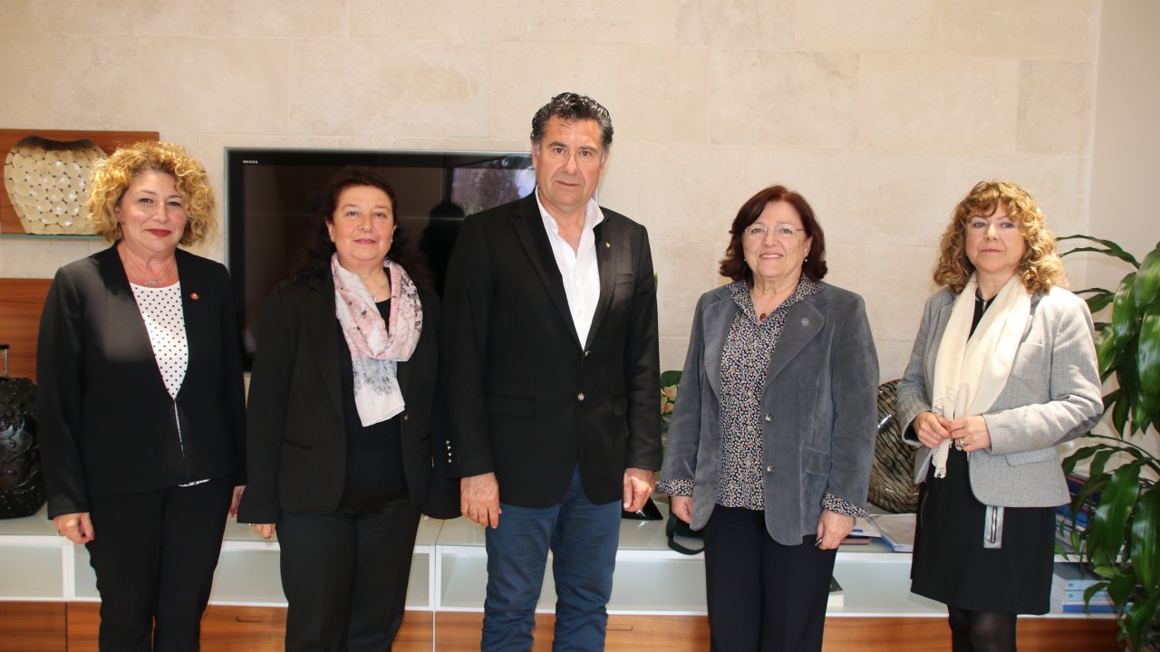 ÇYDD Bodrum Şubesi, Başkan Kocadon’u ziyaret etti