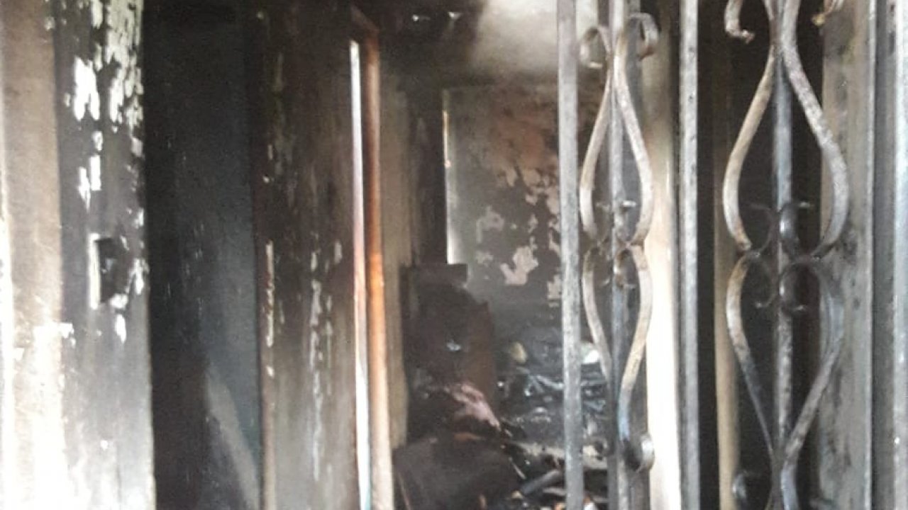 Ortaca’da Ev Yangını  