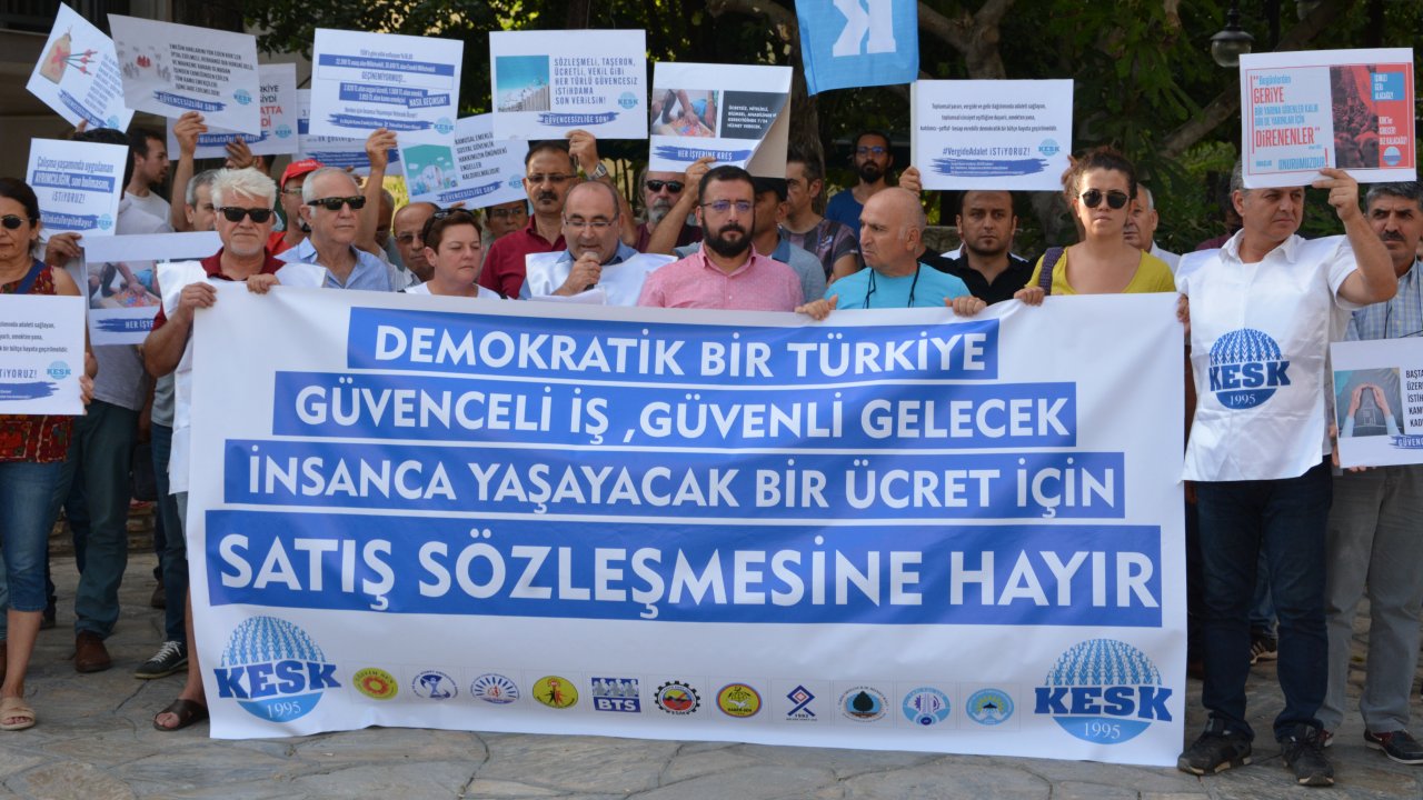 KESK; “Hepimizle Dalga Geçilen Teklife Karşı Tüm Kamu Emekçilerini Ortak Mücadeleye Çağırıyoruz”