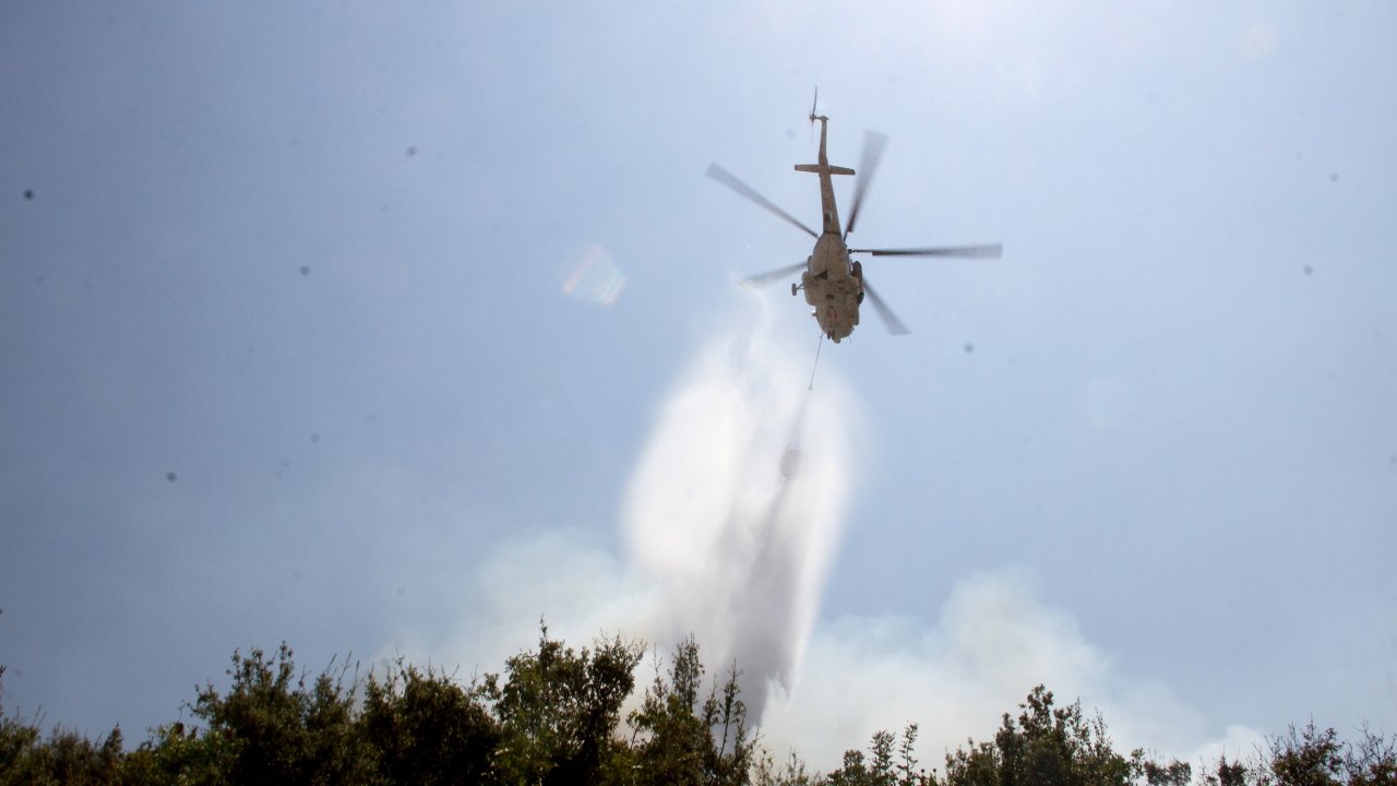  Fethiye'deki Yangın Kısa Sürede Söndürüldü