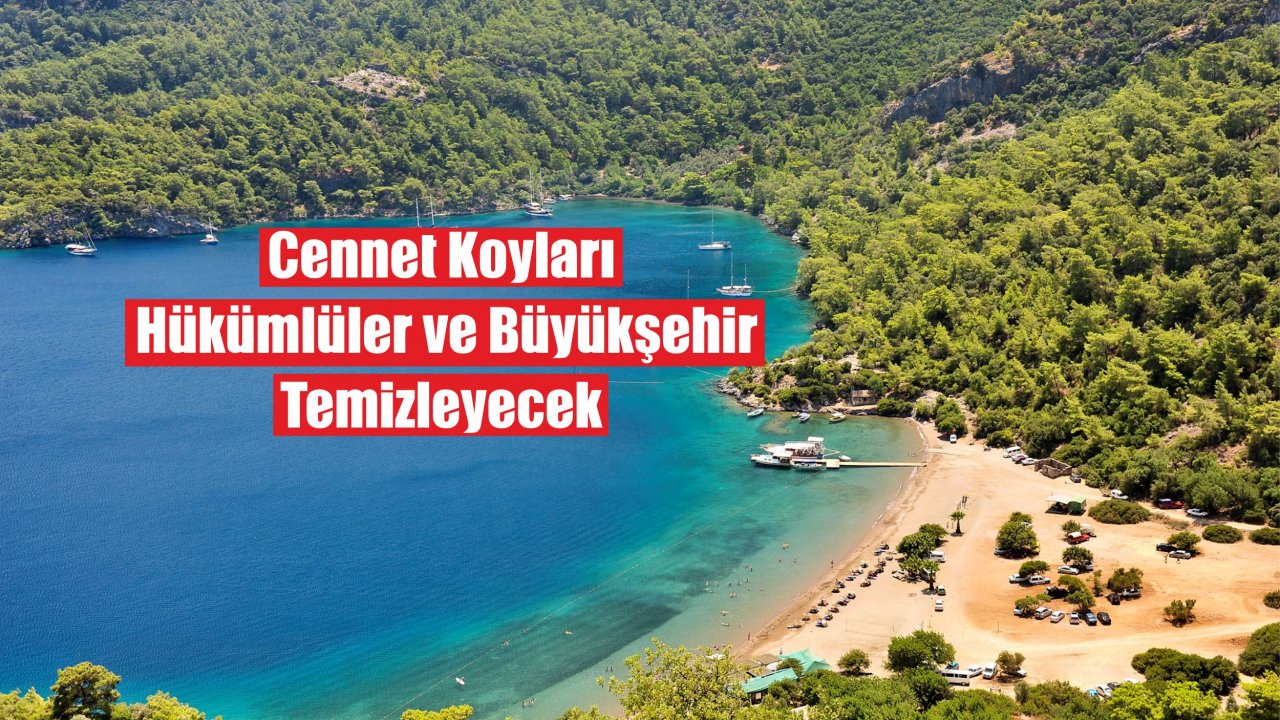 Cennet Koyları Hükümlüler Ve Büyükşehir Temizleyecek