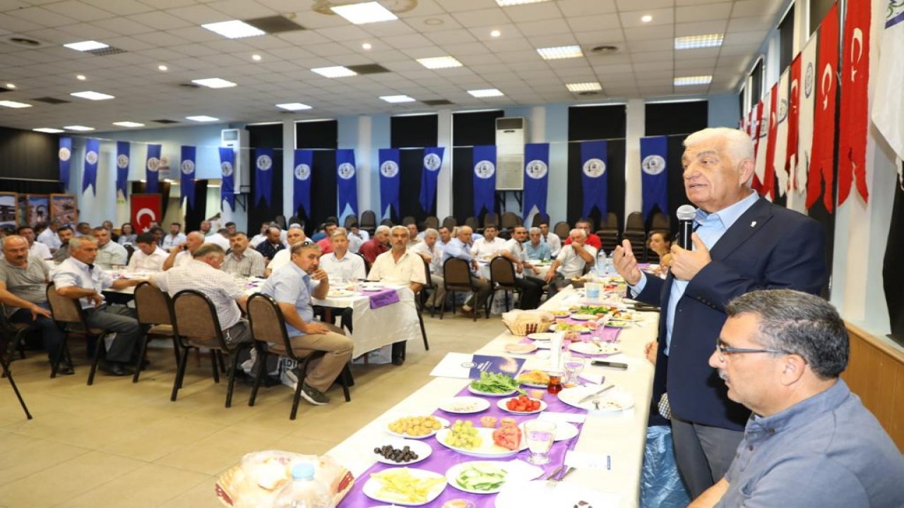 Başkan Gürün, Milas’ta Muhtarlarla Bir Araya Geldi