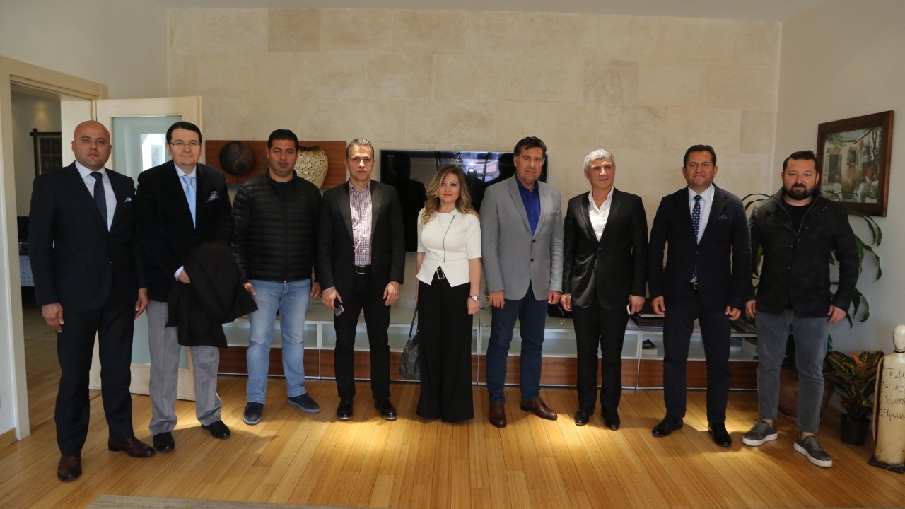 Spor camiasından Başkan Kocadon’a ziyaret