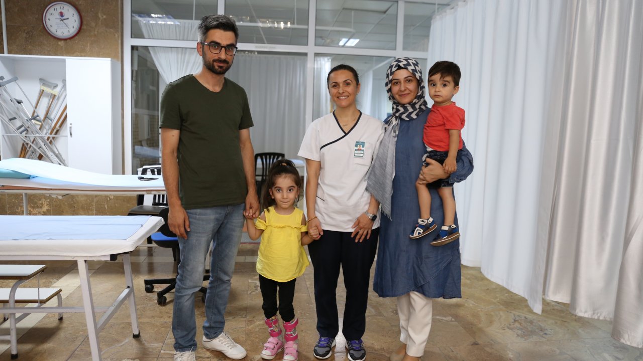 Melisa 5 Yaşında Mutluluğa “ İlk Adımını” Attı