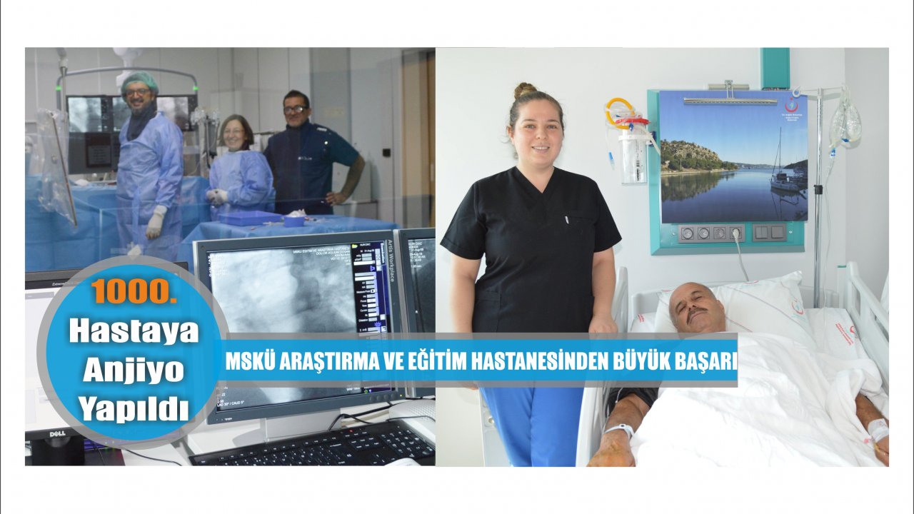 1000. Hastaya Anjiyo Yapıldı