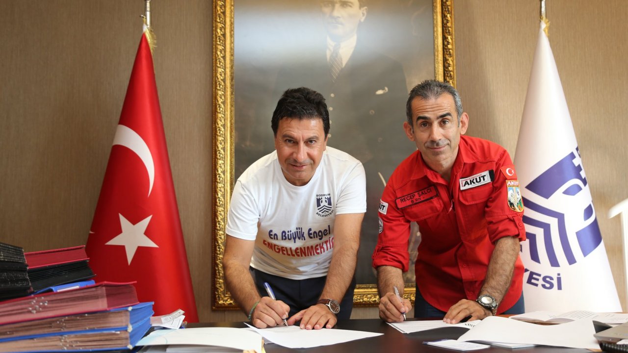 AKUT ile Bodrum Belediyesi Arasında Protokol İmzalandı  