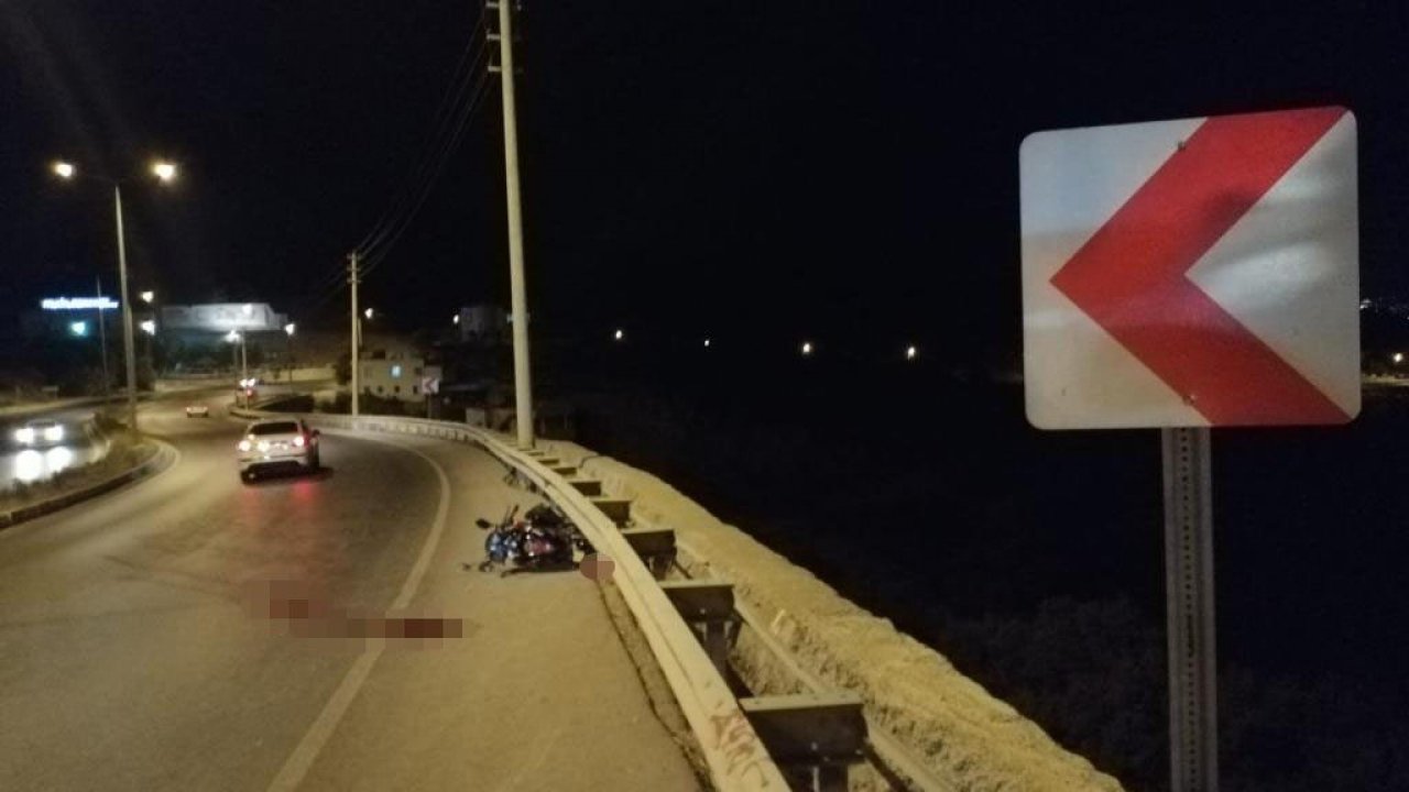 Bodrum'da Motosiklet, Kazası: 1 Ölü, 1 Yaralı
