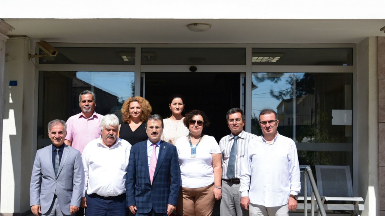 Rektör Çiçek’ten Ula Belediye Başkanı Akkaya'ya Ziyaret