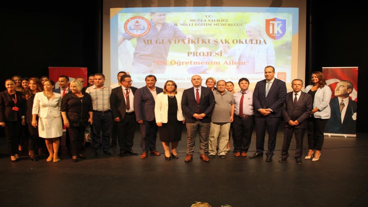 ‘Muğla’da İki Kuşak Okulda’ Projesinin Açılışı Marmaris’te Yapıldı