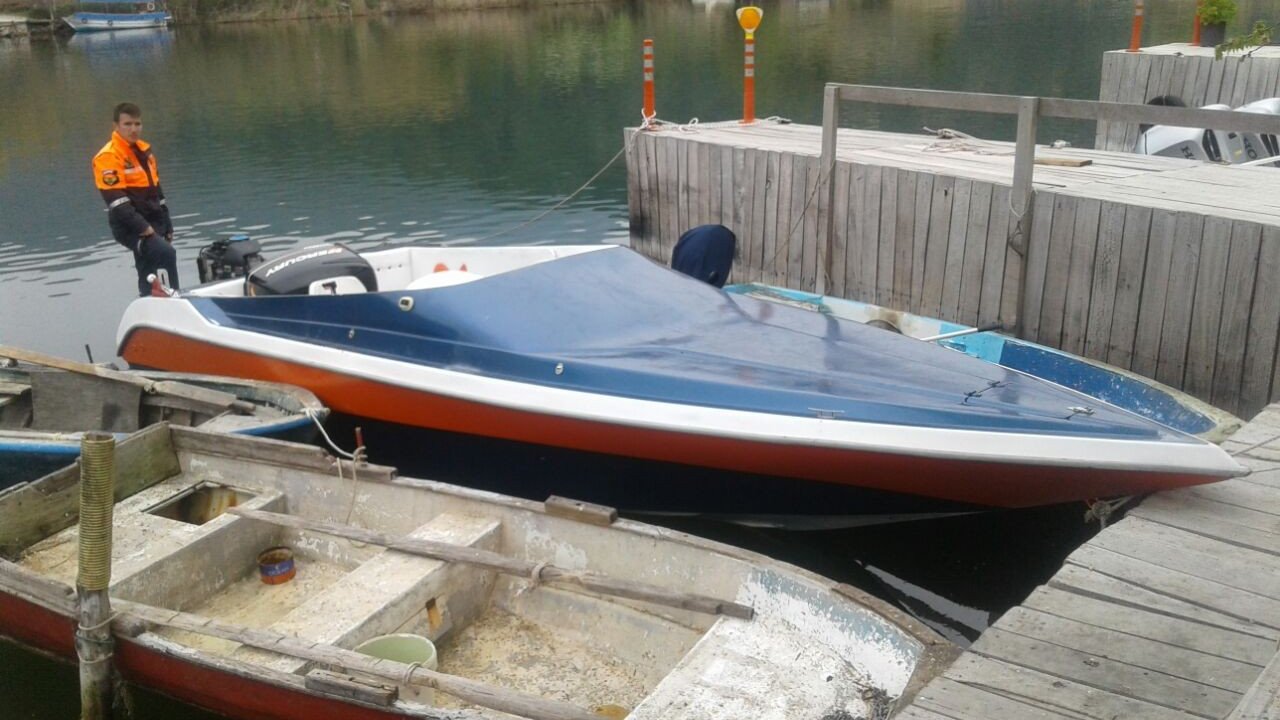 Dalyan’da sürat teknesi ile kaçmaya çalışan sığınmacılar yakalandı