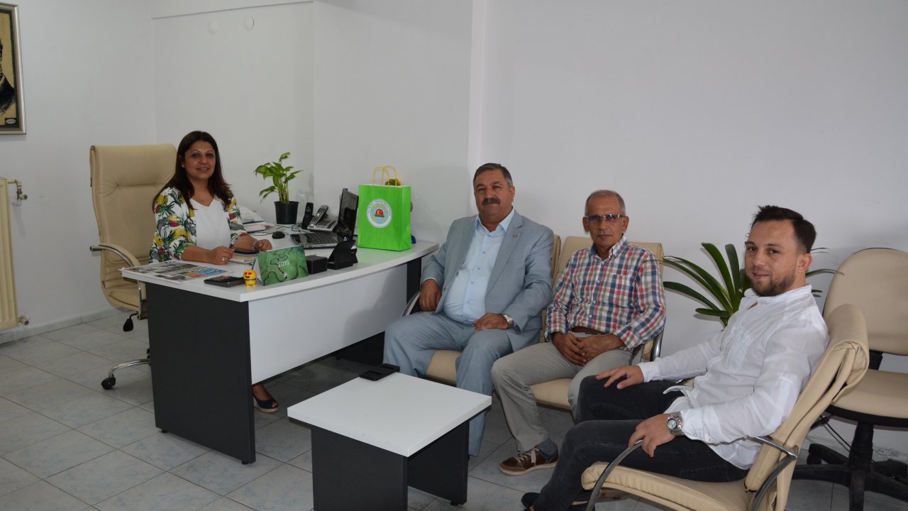 Ziraat Odası Başkanı’ndan Muğla Gazetesi’ne Ziyaret