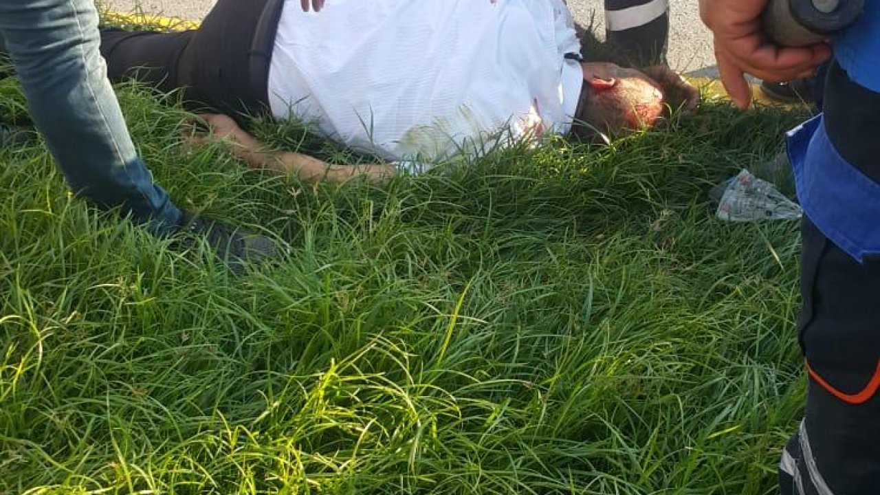 Yaya Geçidinde Yayaya Araç Çarptı