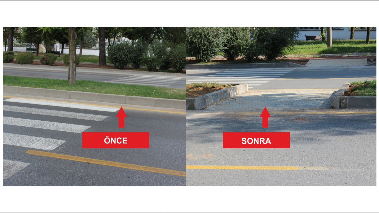 Haberimiz Ses Getirdi Belediye Kaldırımı Düzeltti